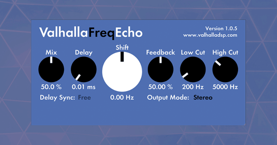 Valhalla Frequency Echo Reverb Free Plugins for Music Producers