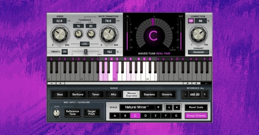 Autotune Plugins - Waves Tune Real Time