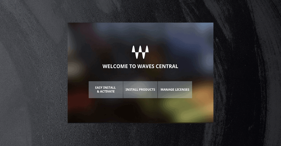 waves central where are my waves plugins installed